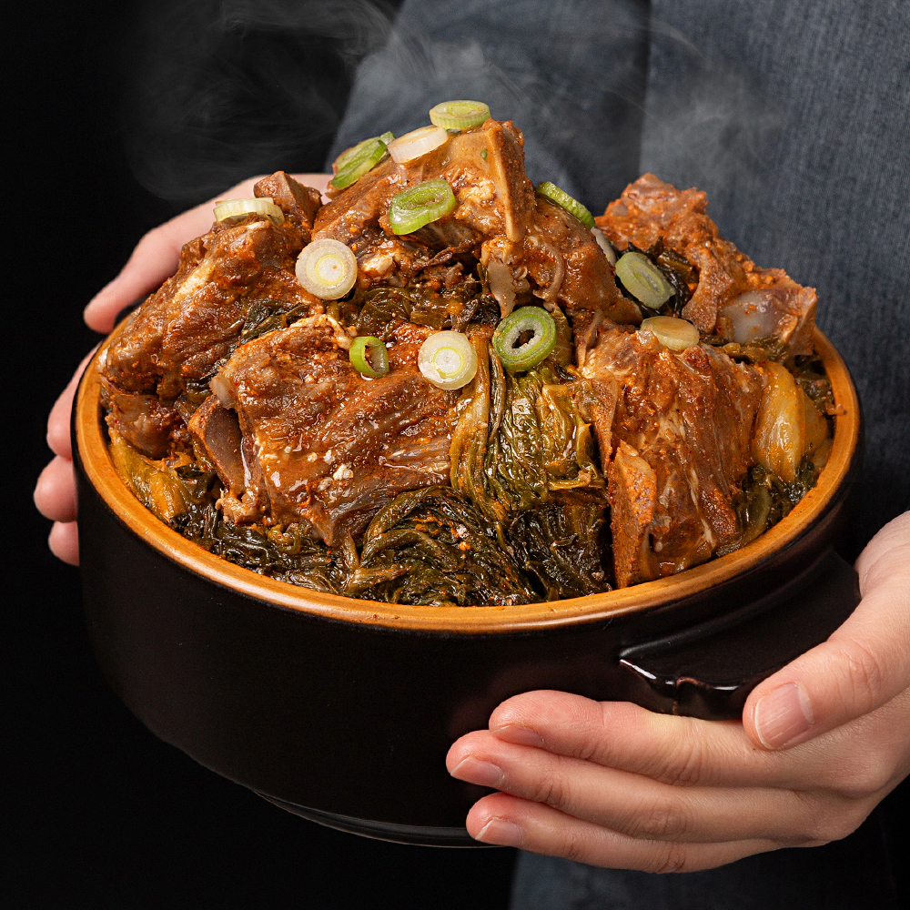 우거지 뼈해장국 감자탕 1kg 해장국 국밥 캠핑음식