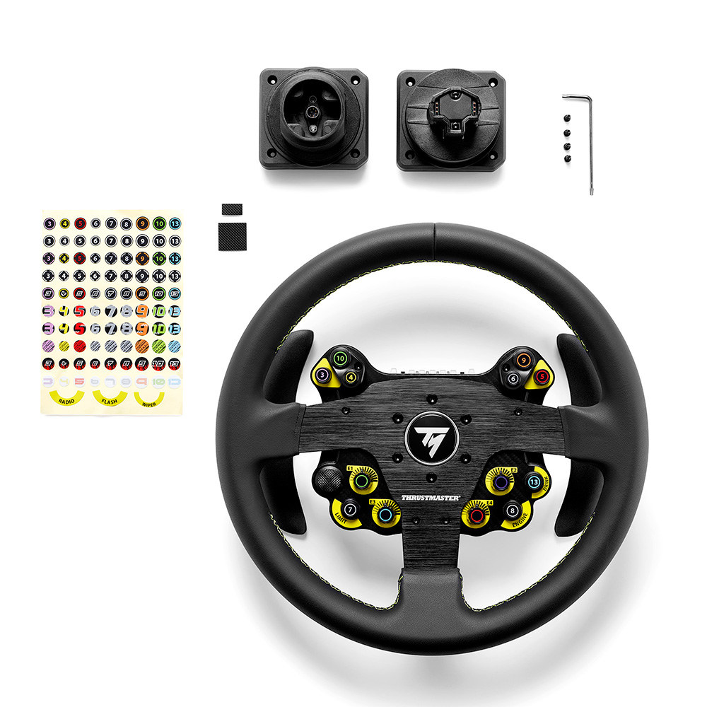 트러스트마스터 EVO Racing 32R Leather ADD-ON (PS5/PS4/XBOX/PC 지원) - 상세 이미지 5