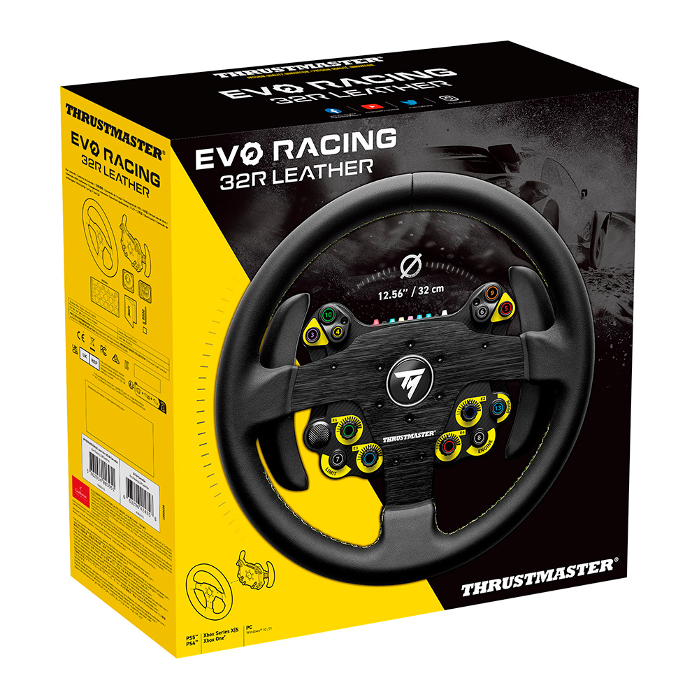 트러스트마스터 EVO Racing 32R Leather ADD-ON (PS5/PS4/XBOX/PC 지원) 이미지 7