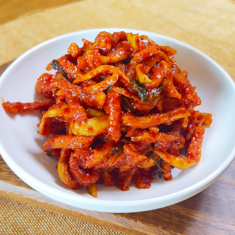 [아침10시이전 당일출고] 김치대통령 무말랭이무침 오득오득 감칠맛 국내산 고춧가루 사용 1kg, 1개 - 상세 이미지 3