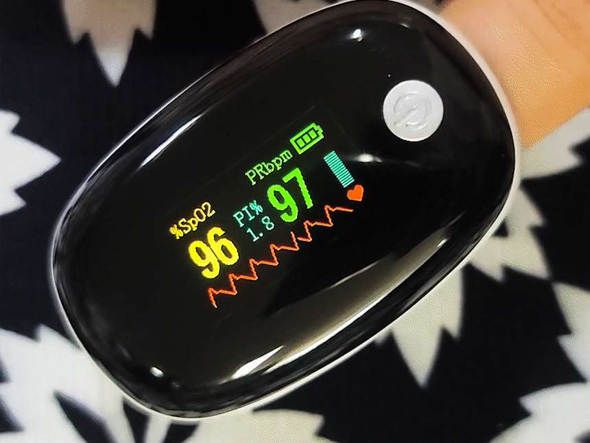 고급형 산소포화도측정기 pulseoximeter 펄스옥시미터 - 상세 이미지 2