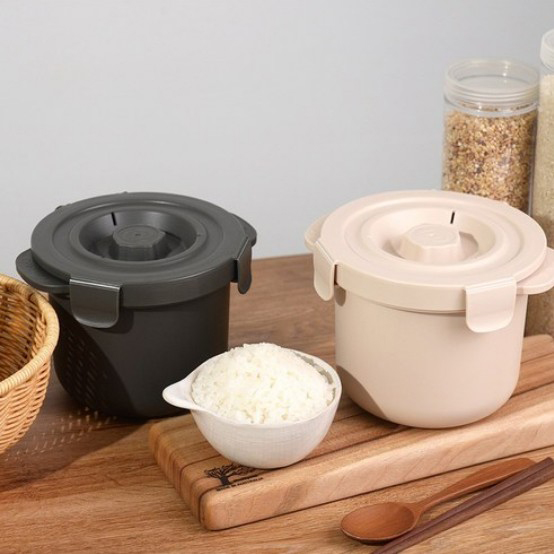 저당밥솥 전자레인지 트레이 솥밥 캠핑밥솥 양배추 찜기 저당찜기 실리콘 그레이