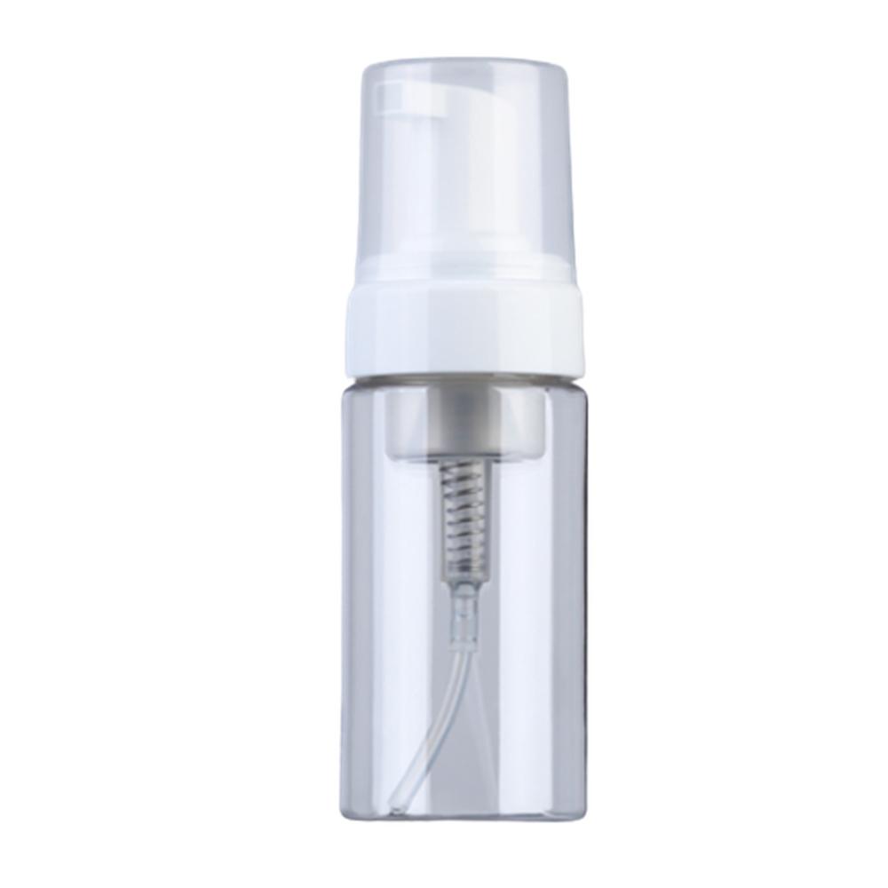 펌프식 투명 버블공병 원형 거품펌핑용기 100ml, 1개