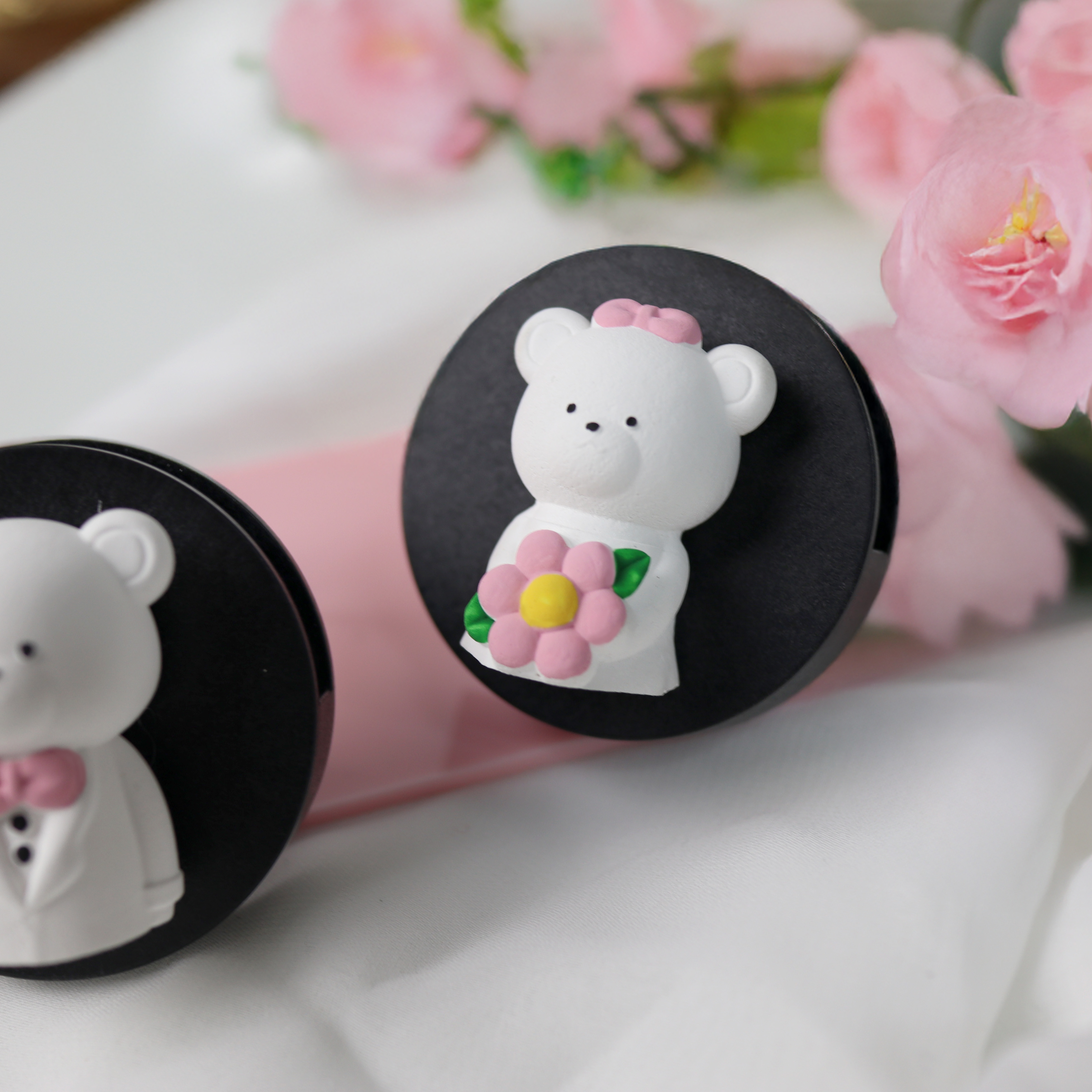 커플곰 차량용 방향제 2p 세트 - 상세 이미지 3