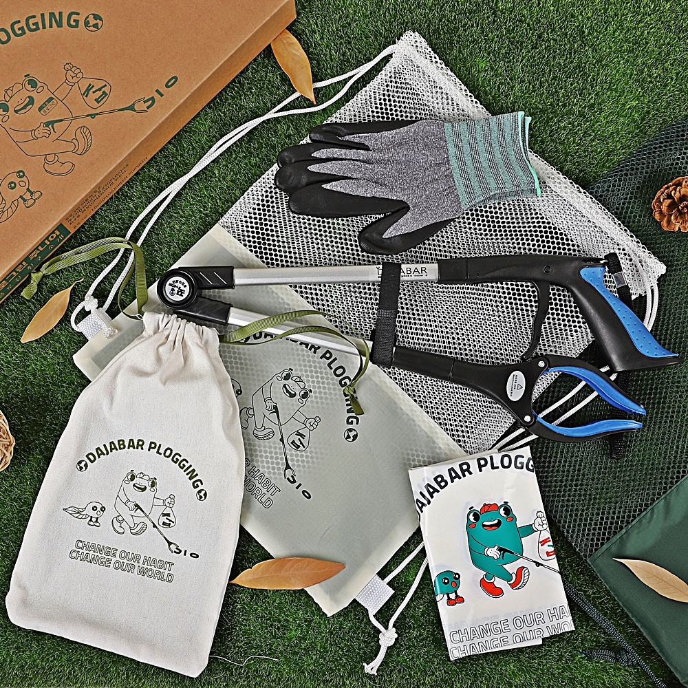 플로그린 플로깅키트 세트 줍깅 청소용집게 청소 플로킹 쓰레기 제품 이미지