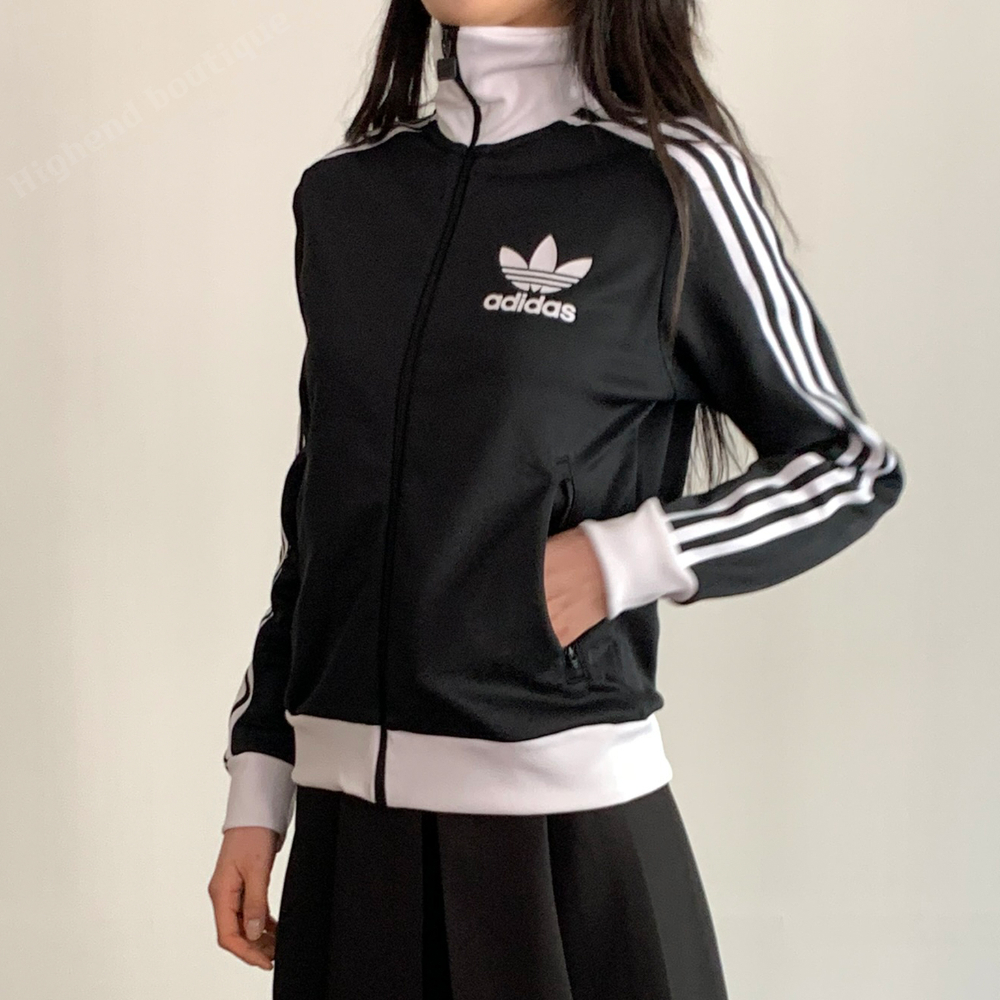 아디다스 베켄바우어 파이어버드 져지 트랙탑 추리닝 블랙 화이트