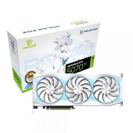 MANLi 지포스 RTX 5070 Ti Polar Fox OC D7 16GB 대원씨티에스