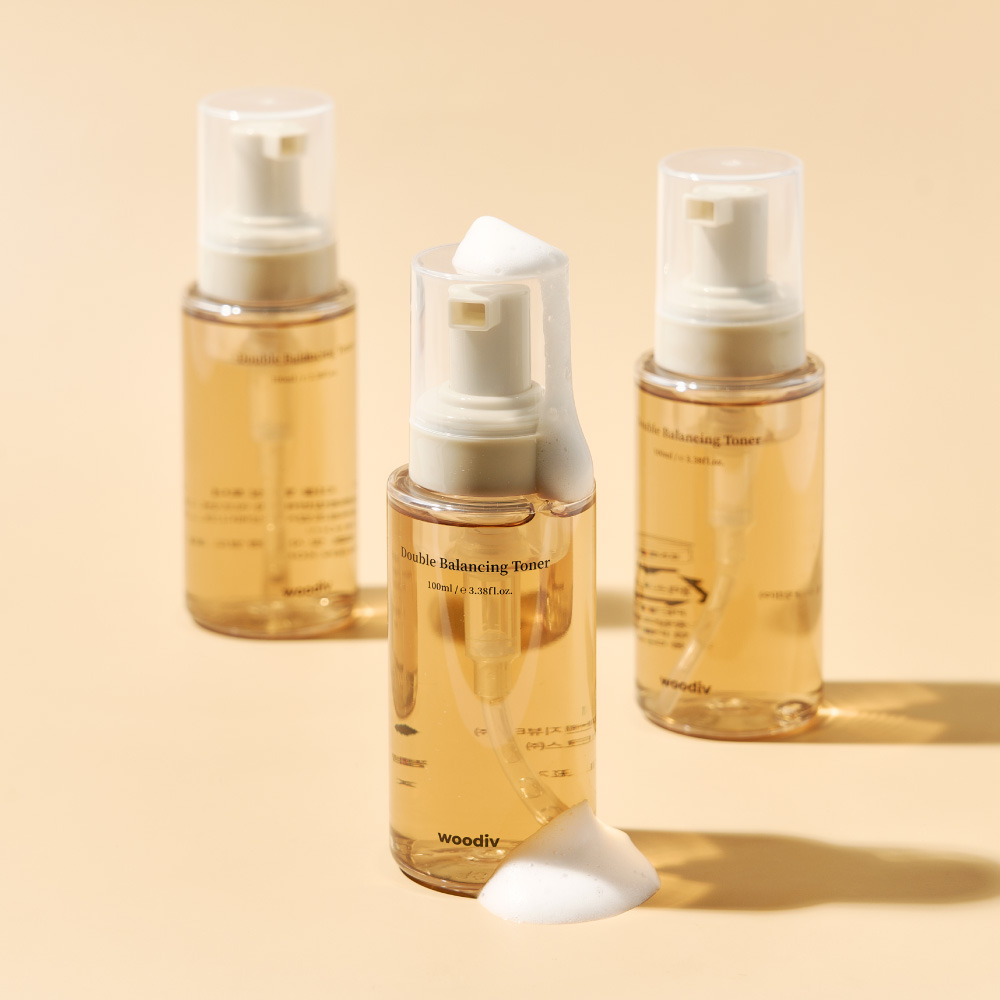 우디브 저자극 식물성 두피 토너 100ml / 두피 가려움 붉은기 뾰루지 각질 개선 토닉