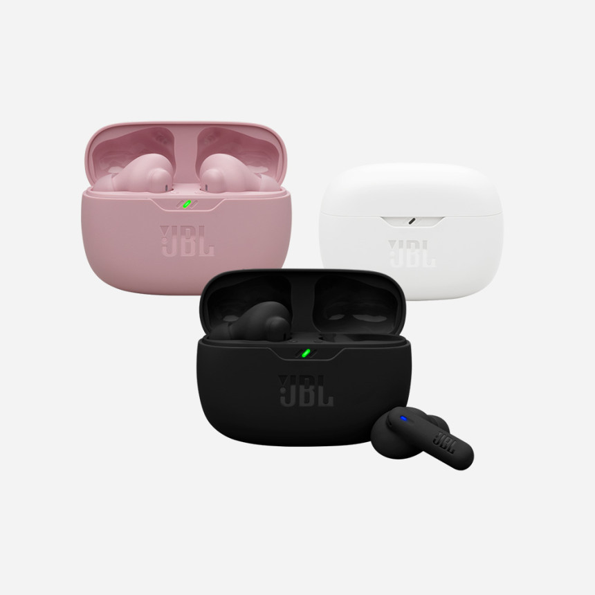 삼성공식파트너 JBL WAVE BEAM2 노이즈캔슬링 무선 블루투스이어폰 블랙