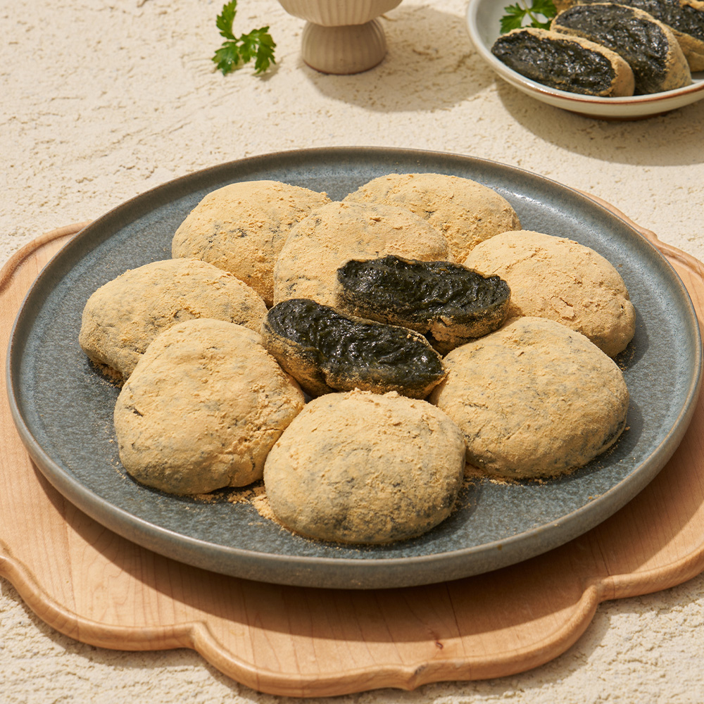 콩고물 해풍 쑥인절미 제주 쑥떡 맛집 개별포장 떡 이미지 7
