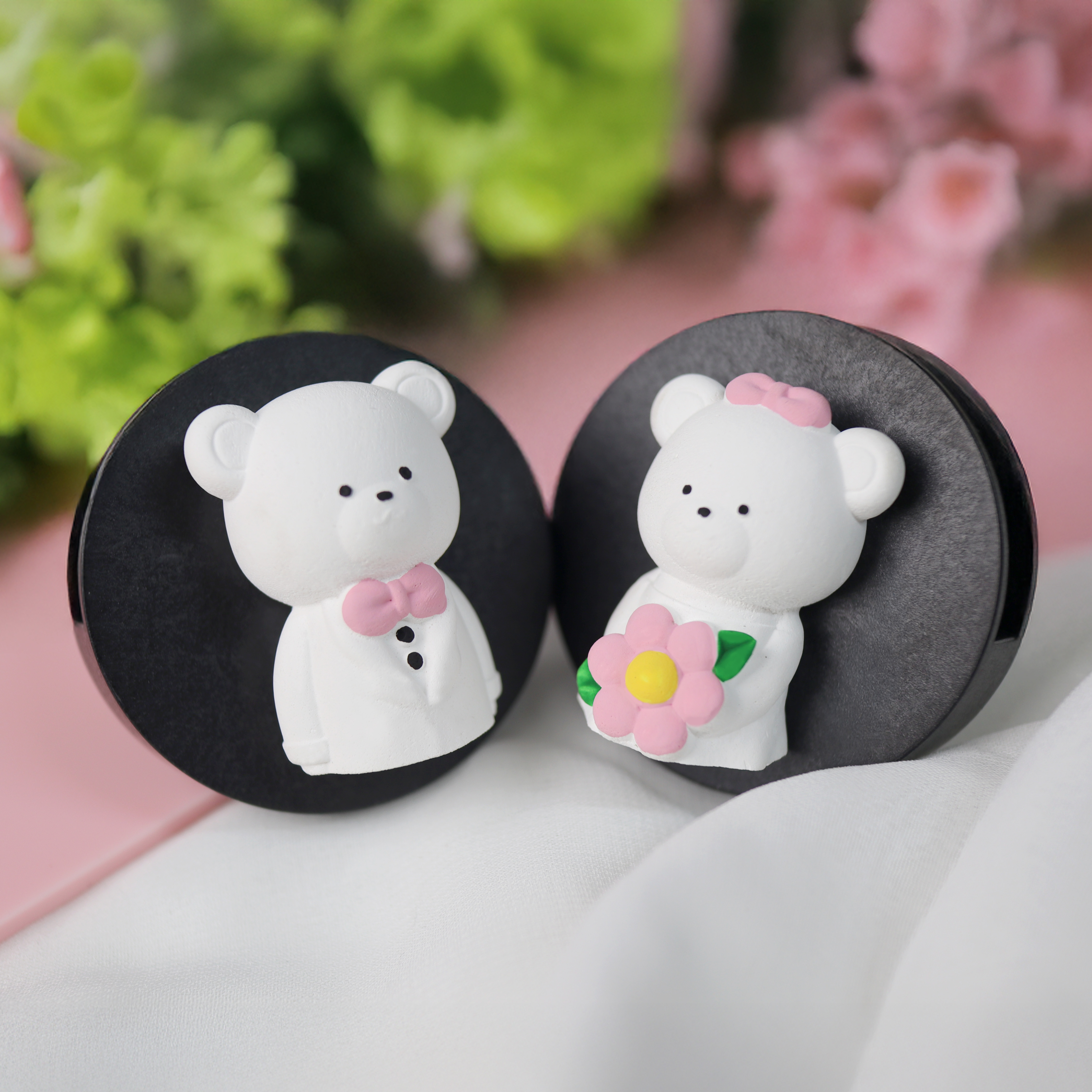 커플곰 차량용 방향제 2p 세트 - 메인 이미지
