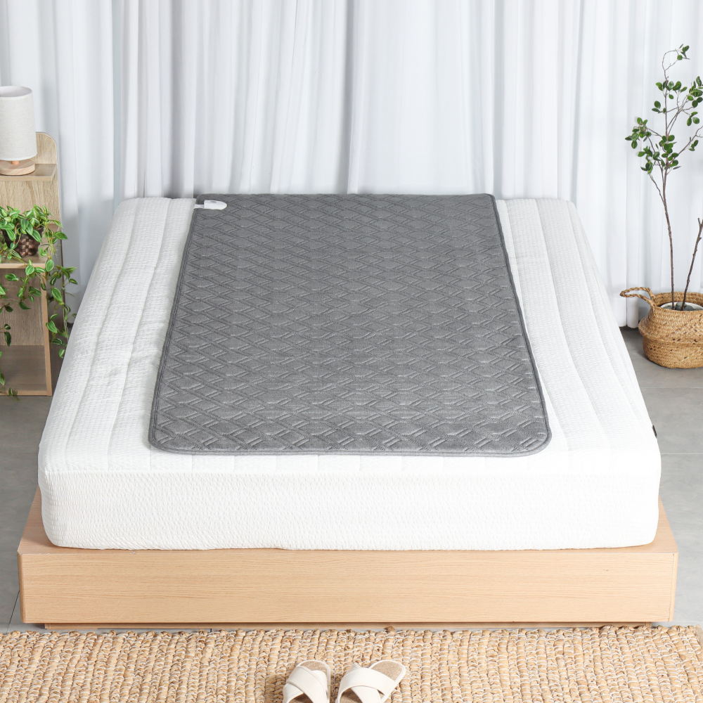 한일온열기 전기방석 쇼파 전기 매트 탄소 카본 온열매트 그래핀 소파 장판 1인용, 70x190cm, 딥멜란지 미니싱글