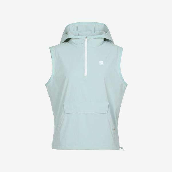 [현대백화점][FILA] 휠라 테니스 우븐 후드 베스트 (FS2VTG3351F_MIT) : 현대백화점