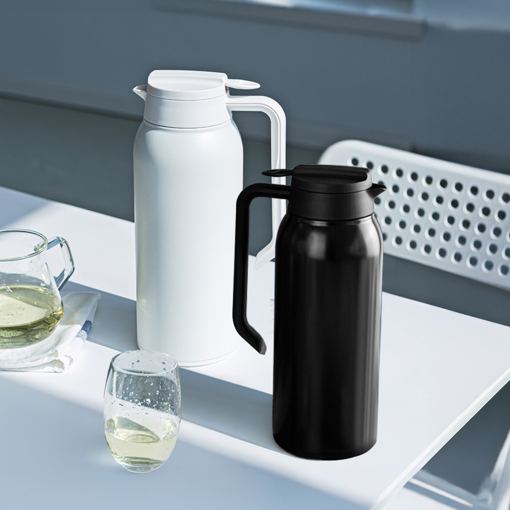 칼딘 보온보냉 서버 스텐 커피 서버 워터저그 1500ml, 블랙 - 상세 이미지 5