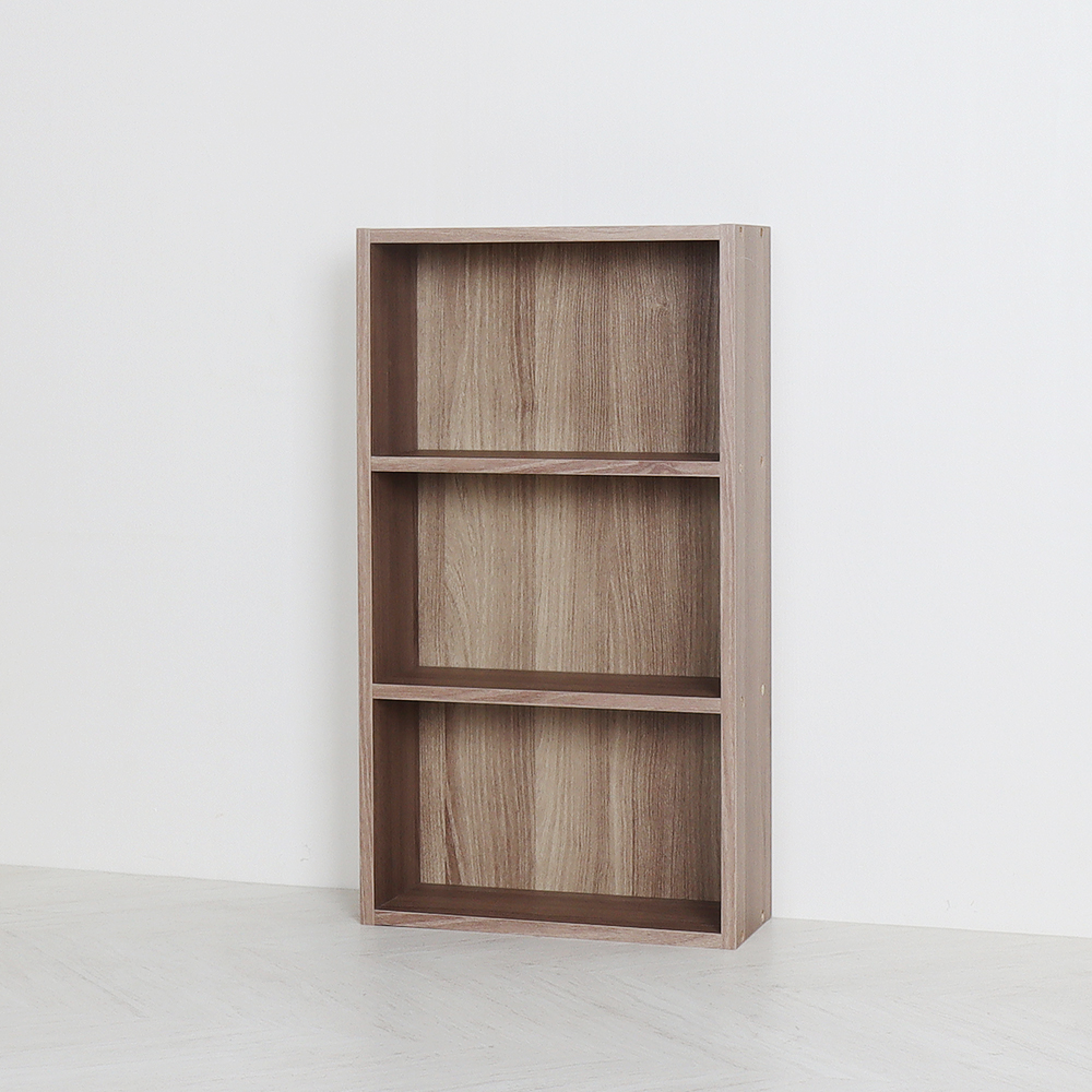모던 D170 슬림 책장 400x170x725mm, 3단, 아카시아 - 상세 이미지 2