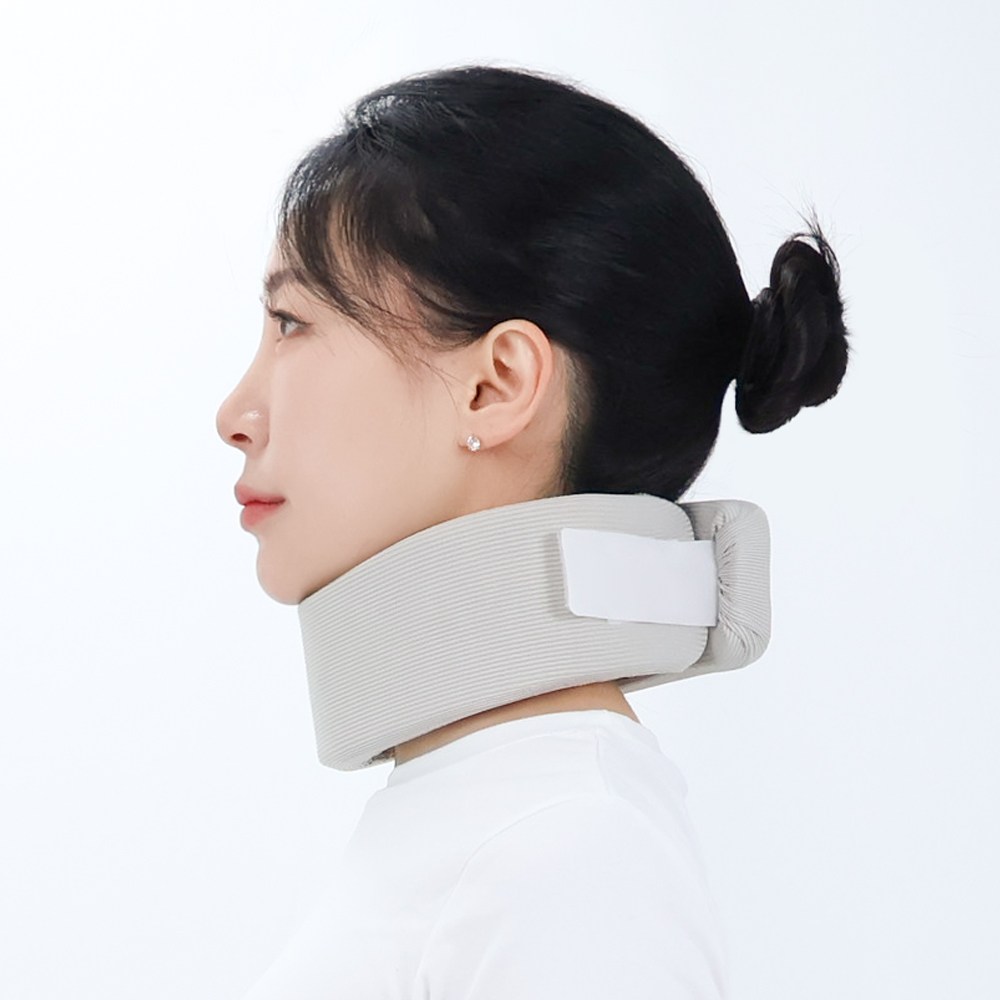 [물리치료사 자문개발] 일감생활 목 보호대 메모리폼 견인기 교정기 경추 교정 이미지 4