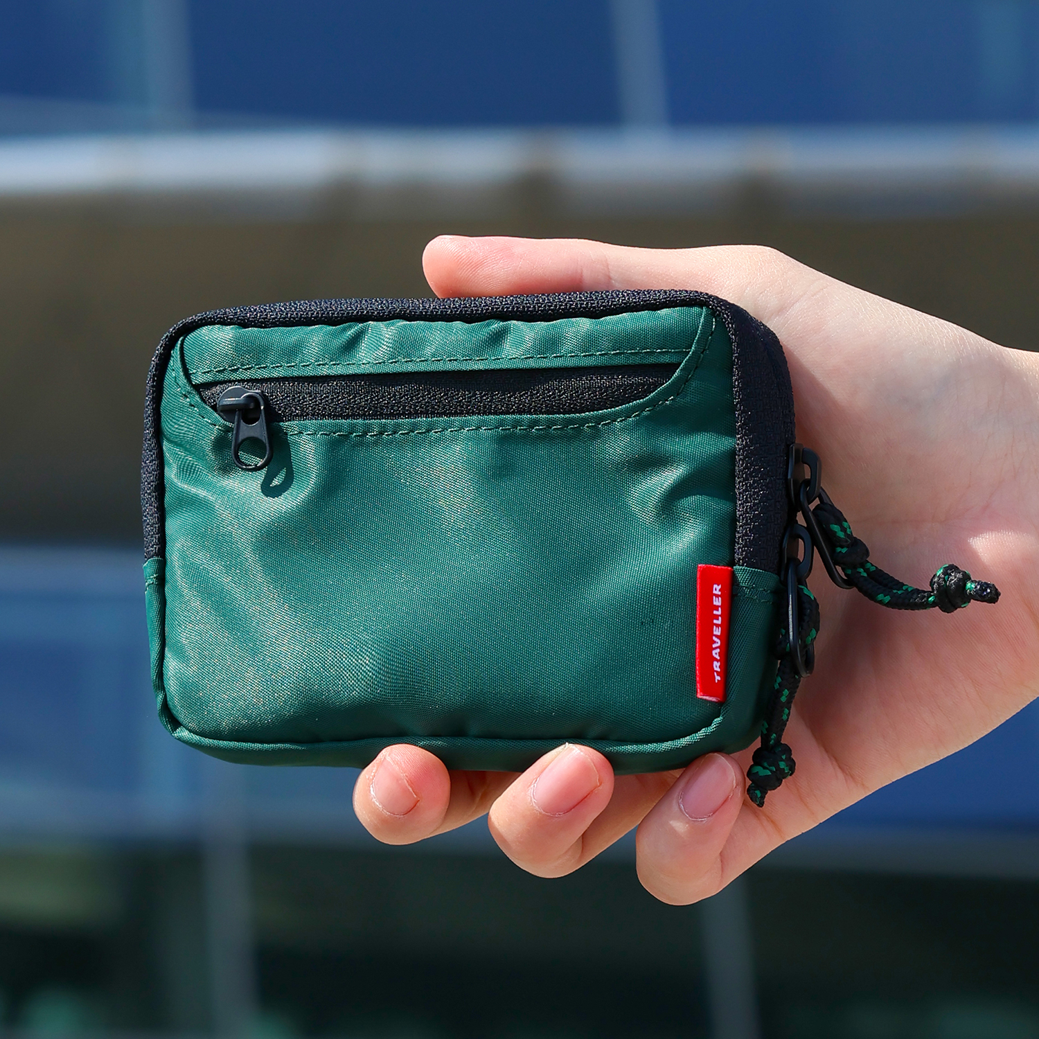 에가든 트래블러 월렛 여행 나일론 카드 일본 엔화 여행용 동전 지갑