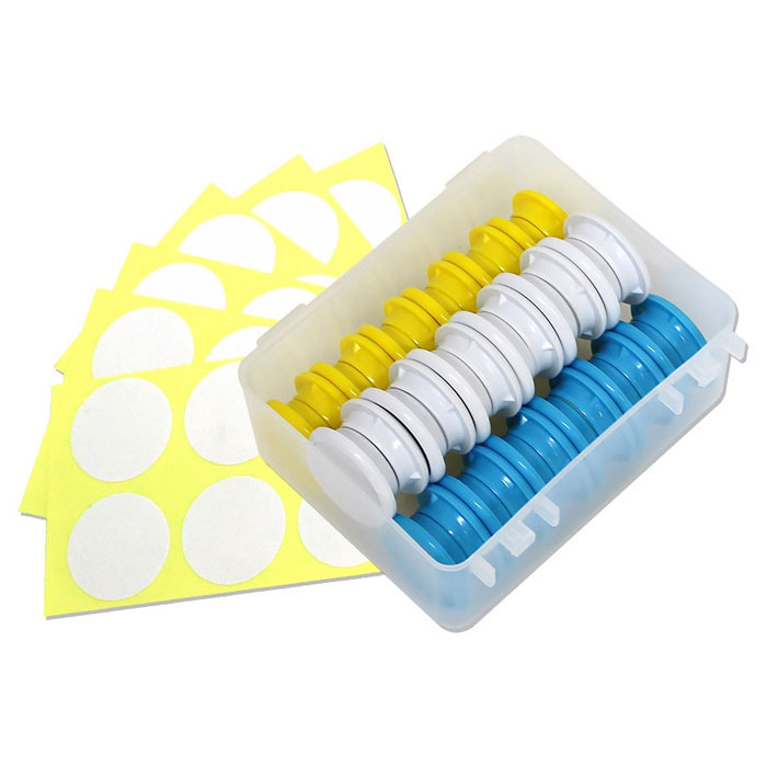 마그피아 네임자석홀더 스티커형 30개입(MNSH-30) - 상품 이미지