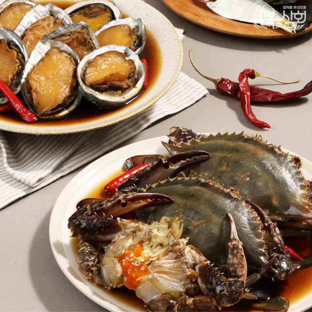 [꼬복이 간장게장] 국내산 연평도 꽃게장 최상급 알배기 암꽃게 2.5kg 프리미엄  간장꽃게장 3마리 - 상세 이미지 5