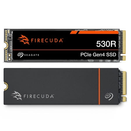 Seagate 씨게이트 파이어쿠다 530R Gen4  M.2 NVMe 히트싱크 4TB