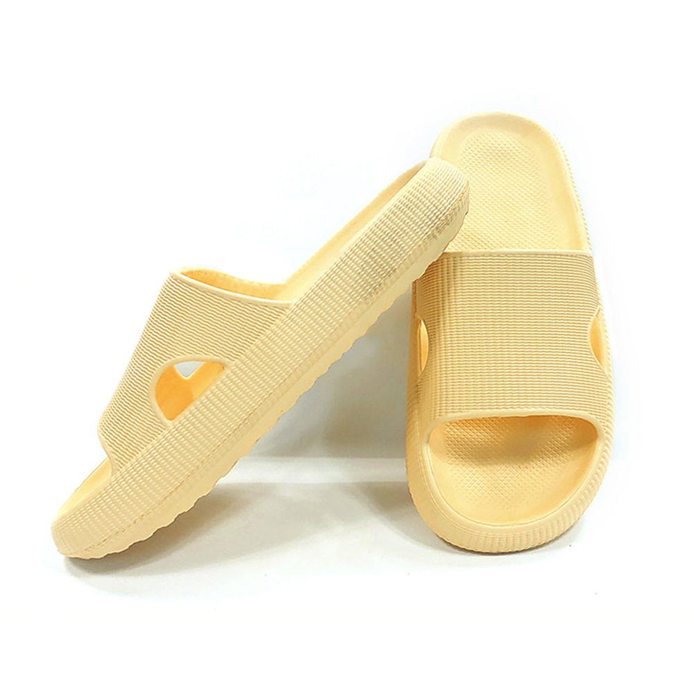 EVA 층간소음 발망치 무소음 사무실 실내 슬리퍼 실내용 거실 실내화 옐로우, 270mm