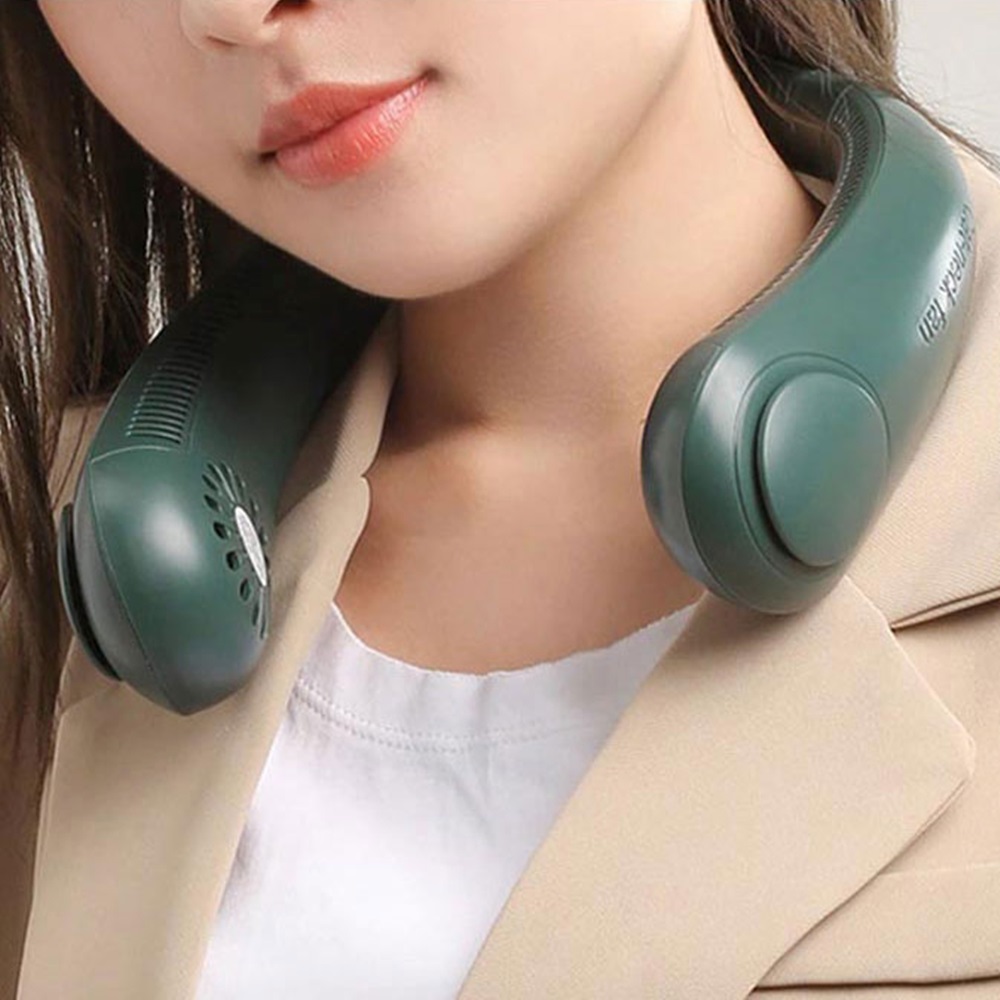 넥풍기 목에거는 휴대용 목걸이 넥밴드 선풍기 - 상세 이미지 3