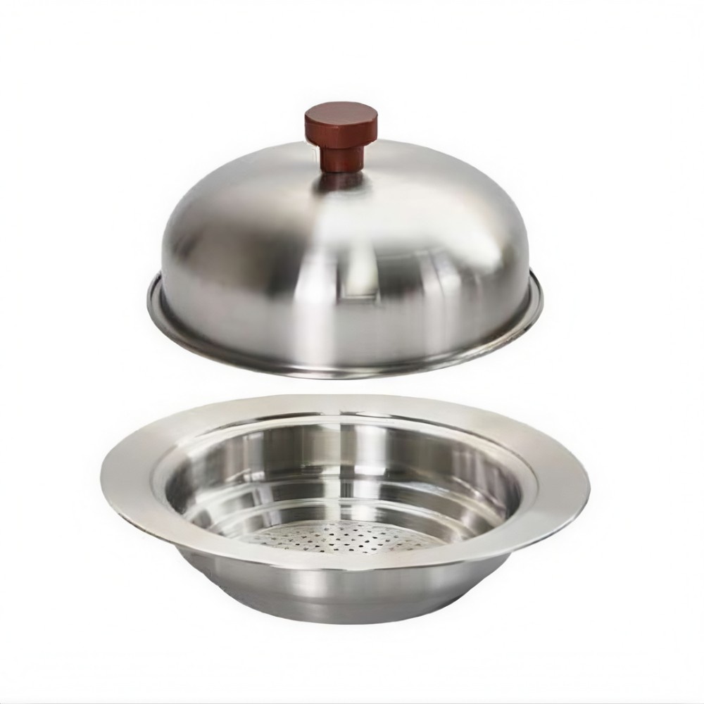 국산 오슬로 멀티 돔스티머 스텐304 돔뚜껑 찜판 채반 찜기 받침