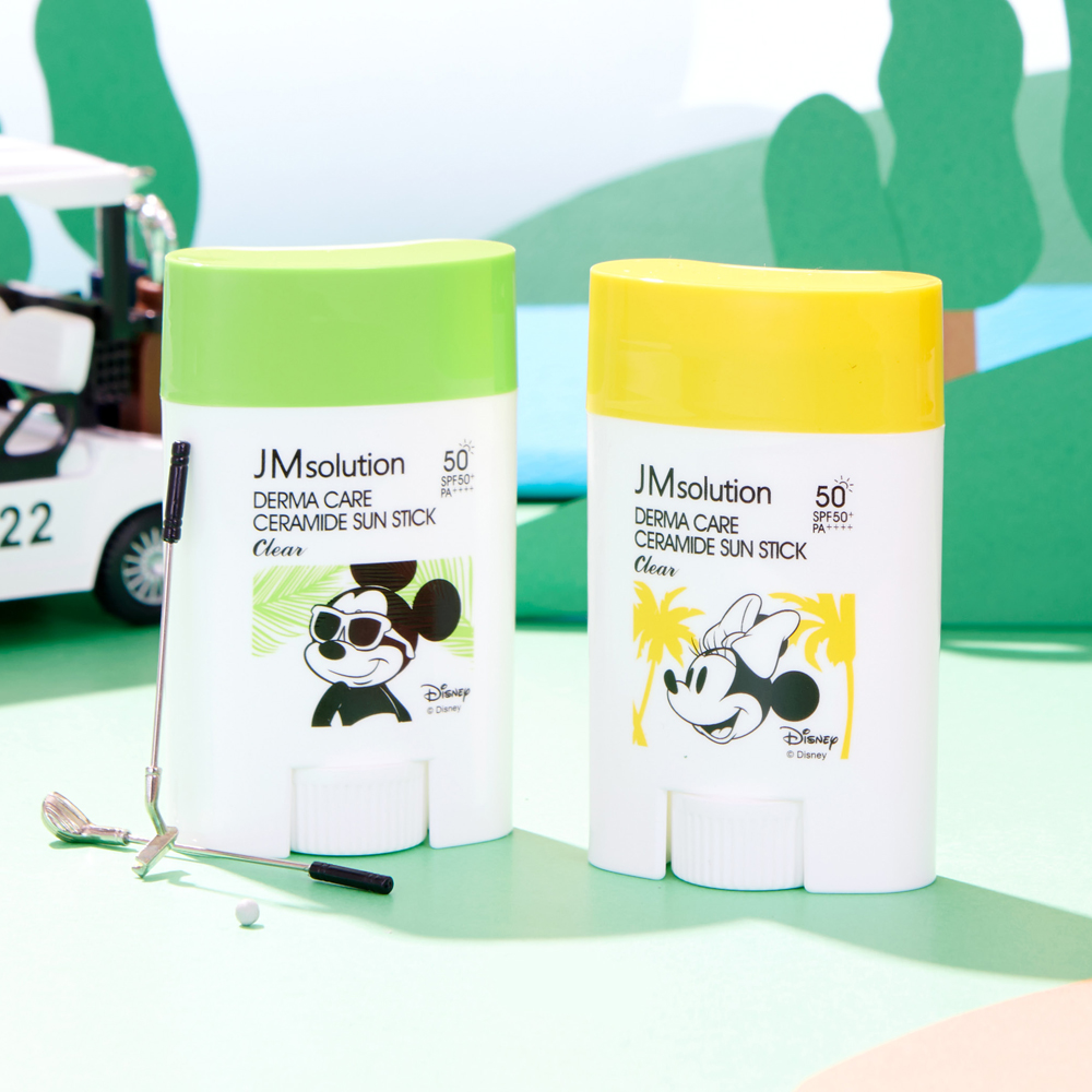 제이엠솔루션 디즈니 더마 케어 세라마이드 선 스틱 클리어 (SPF50+) 22g, 1개 - 상세 이미지 3