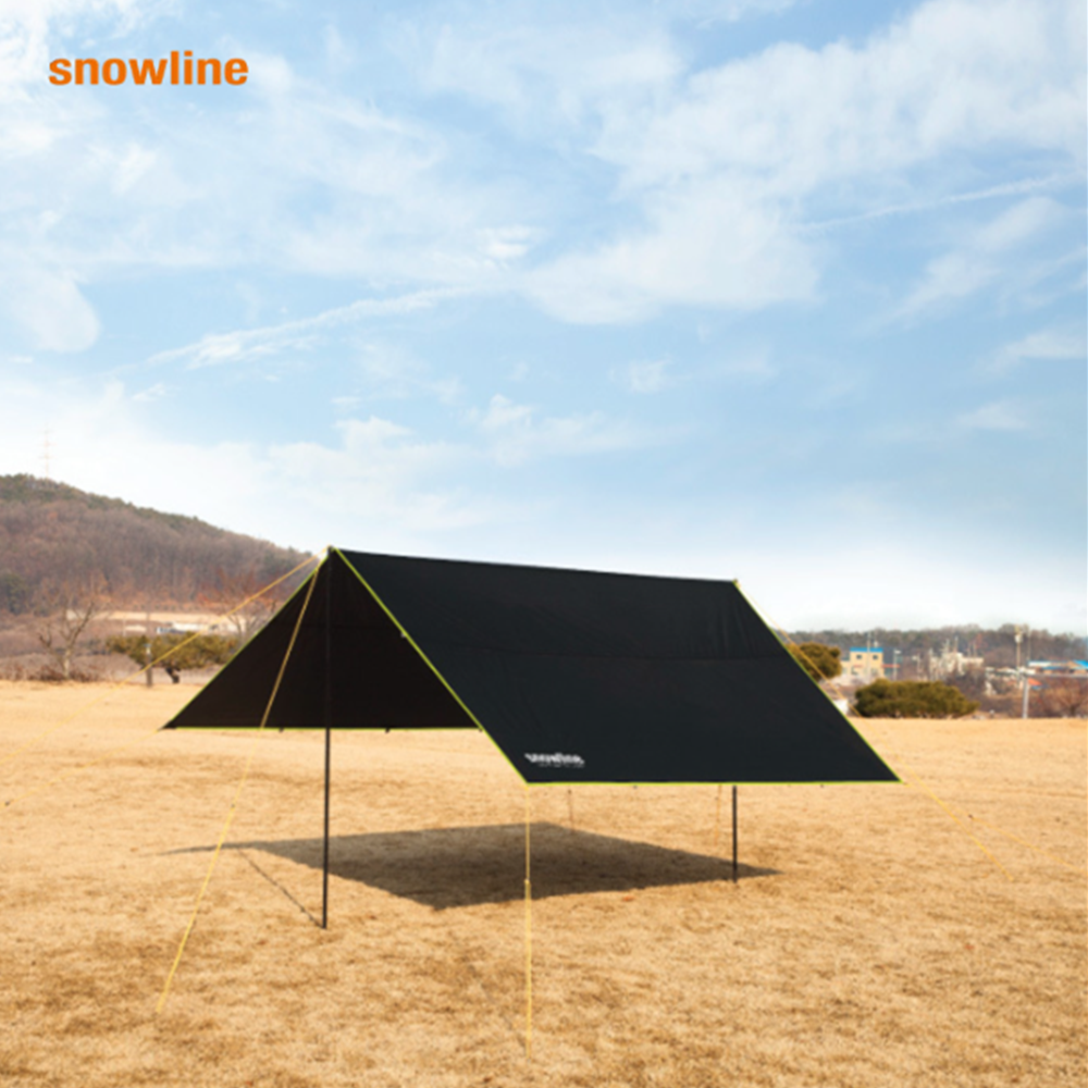 스노우라인 라이트 렉타타프 경량 알파인 백패킹 캠핑 타프