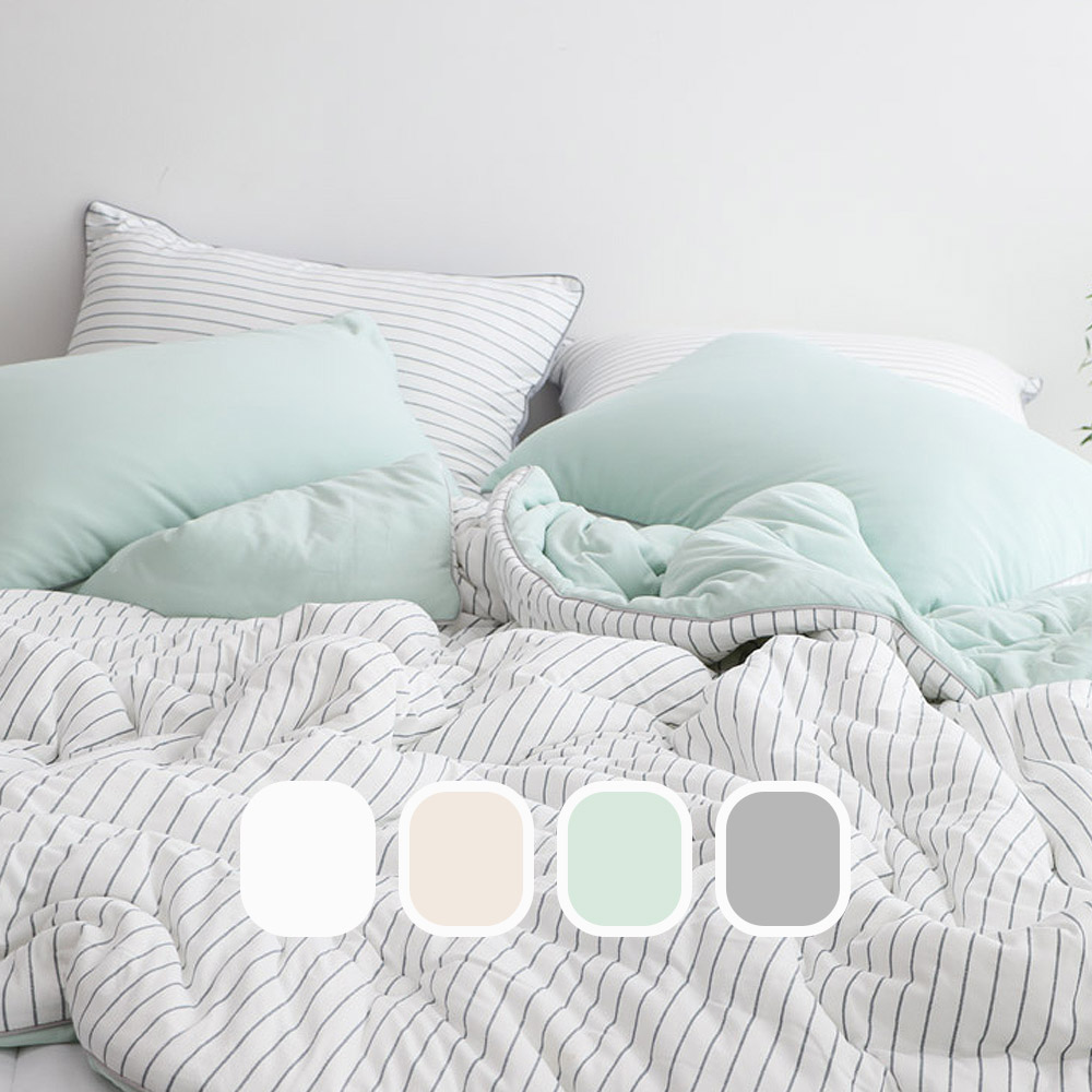 슬립잉 푸딩모찌 소프트 마이크로 먼지없는 차렵이불 SS