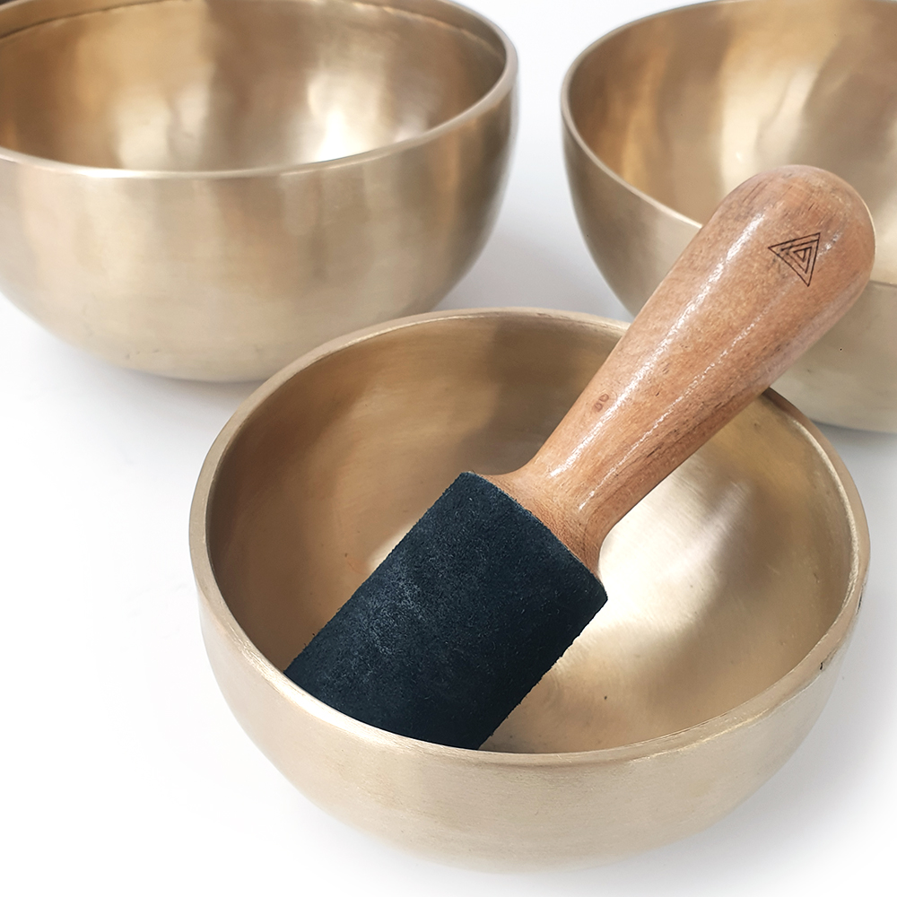 에인션트 히말라야 핸드메이드 골드 싱잉볼 1호 (140-160mm) 이미지 8