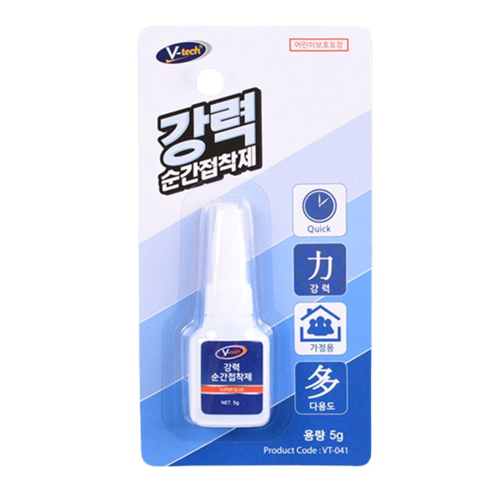 목공 나무 접착제 플라스틱 붙이기 타일 강력 본드 비분사 액체형 가정용 5g, 1개
