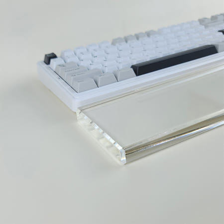 아크릴 팜레스트 땀 안 차는 키보드 투명 손목받침대 풀키 기계식 주문 제작 독거미 F99