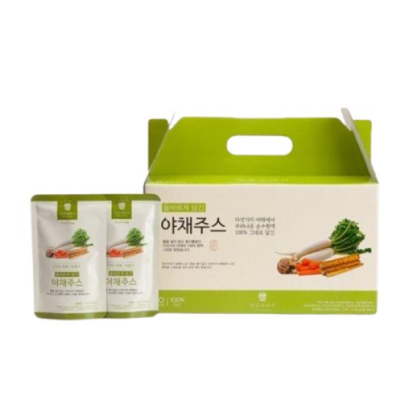[손찬락의장수이야기] 야채주스, 100ml, 30포, 1박스 : 에클라라