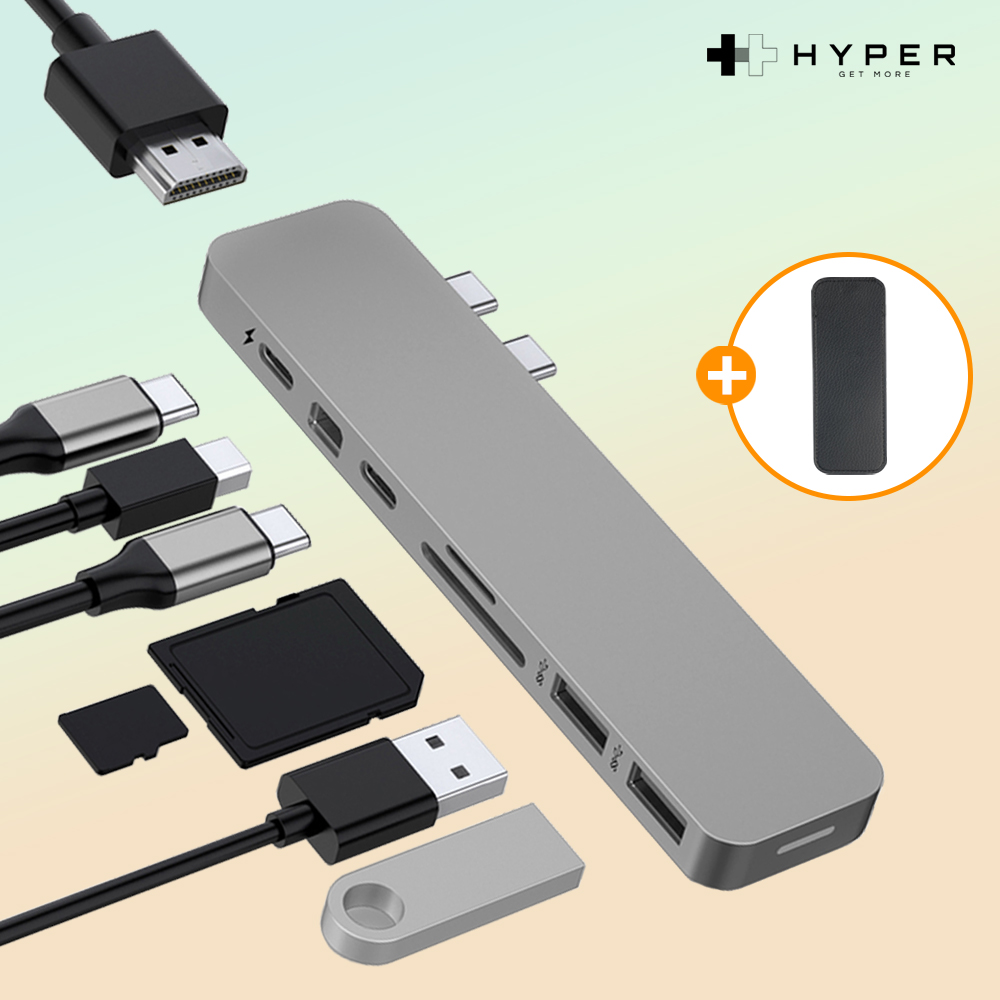 맥북에어 맥북프로 USB맥북허브 hdmi dp 듀얼모니터 연결 연장 8포트 젠더