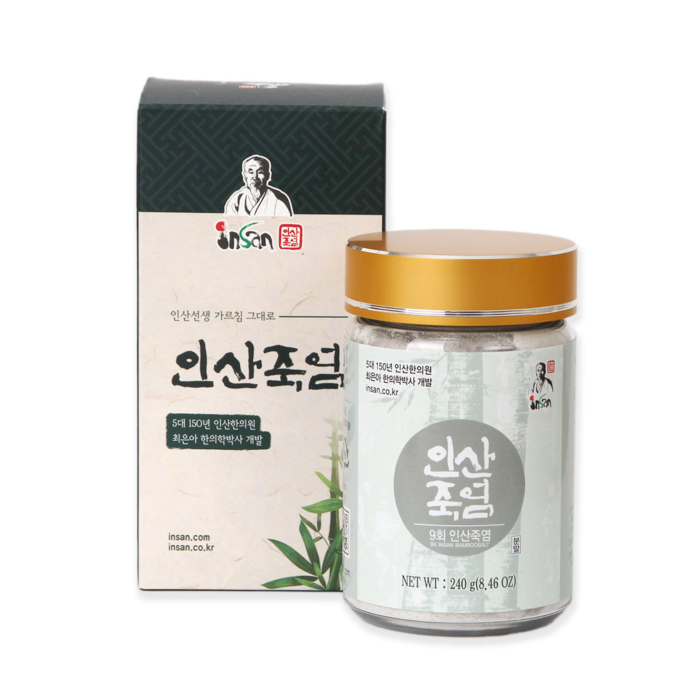 인산죽염 9회죽염 분말 240g - 메인 이미지