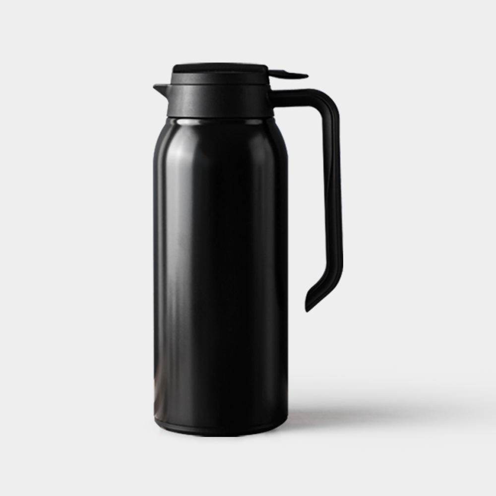 칼딘 보온보냉 서버 스텐 커피 서버 워터저그 1500ml, 블랙 - 상세 이미지 4