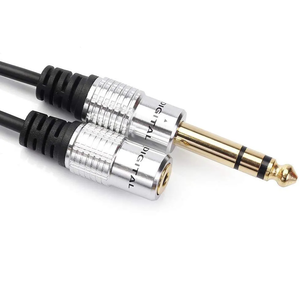 3.5mm to TRS 5.5 변환 잭 총알잭 스테레오 오인페 앰프 스피커 연결 케이블 이미지 6