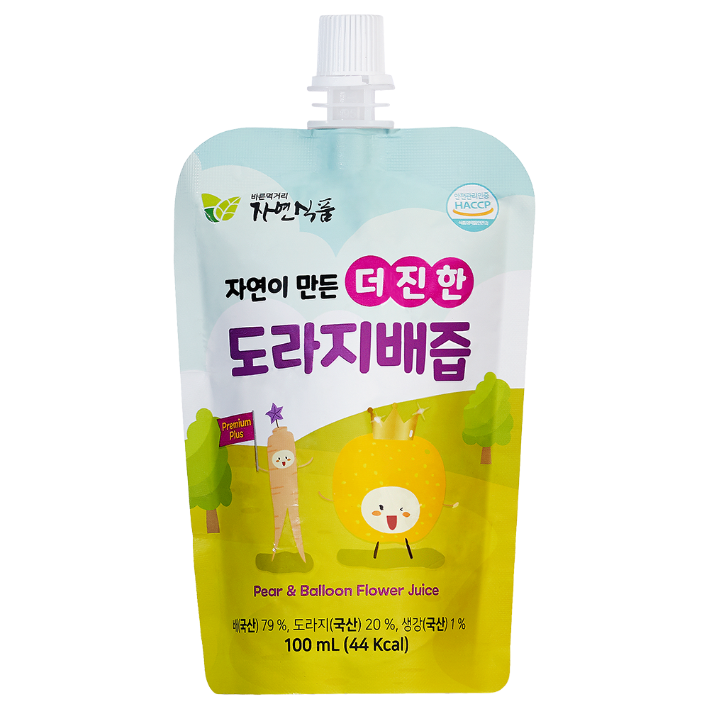 자연이 만든 더 진한 도라지배즙 스파우트 100ml x 30팩(국산 도라지20%) - 상세 이미지 2