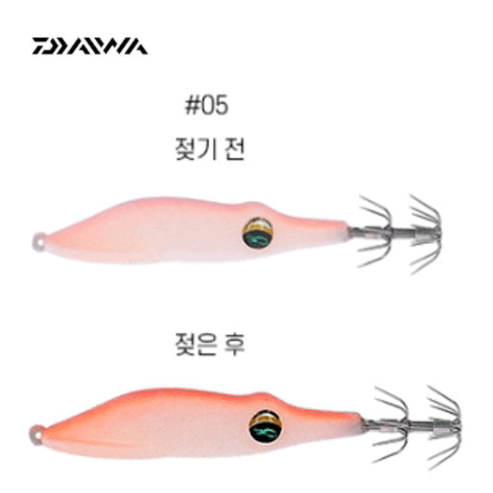 바다루어 다이와 에메랄다스 이카메탈 드롭퍼 수평 에기 슷테 5, 2.5호