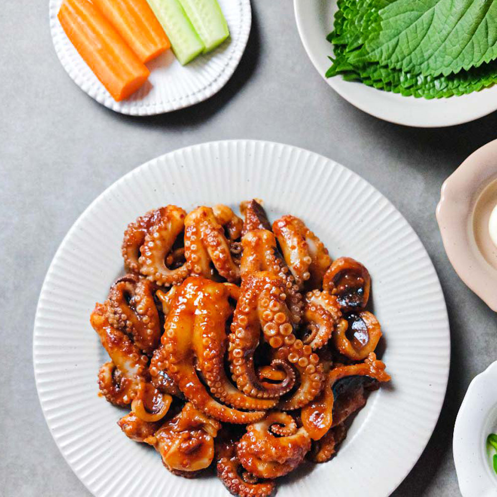 맵싹한 양념 쭈꾸미 볶음 매운맛 맛집 집들이 캠핑 밀키트 간편 술안주 통 쭈꾸미볶음 이미지 8
