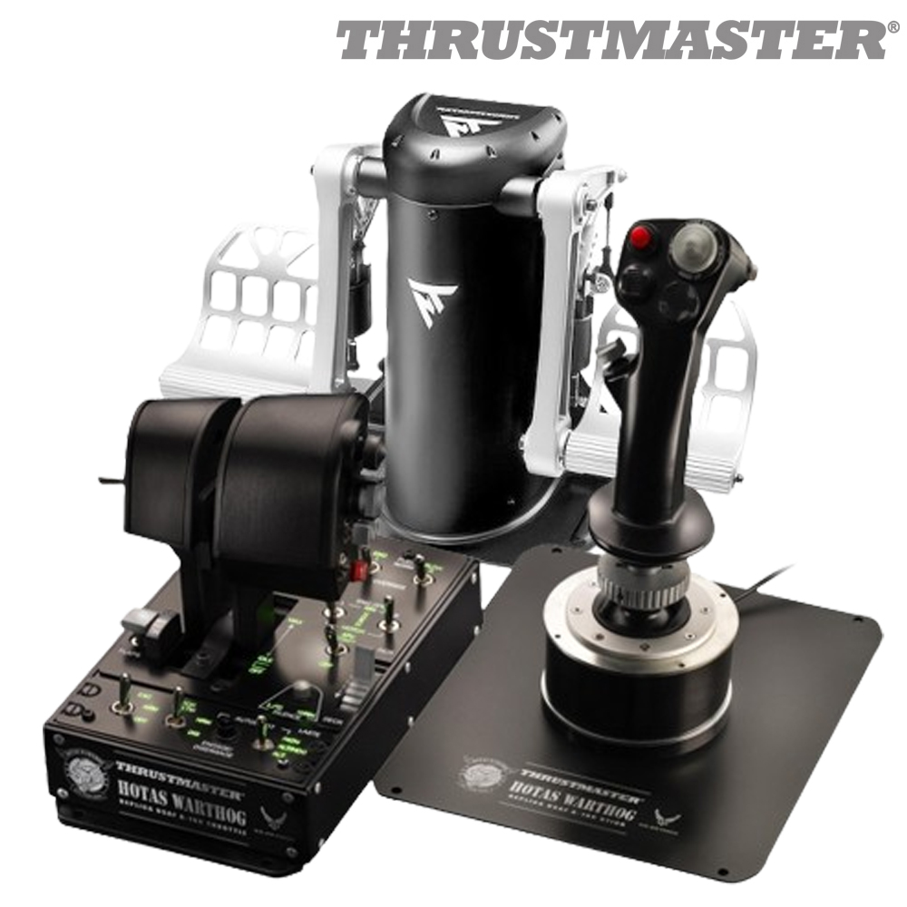 트러스트마스터 HOTASWARTHOG + TPR Rudder 패키지 [PC 지원]