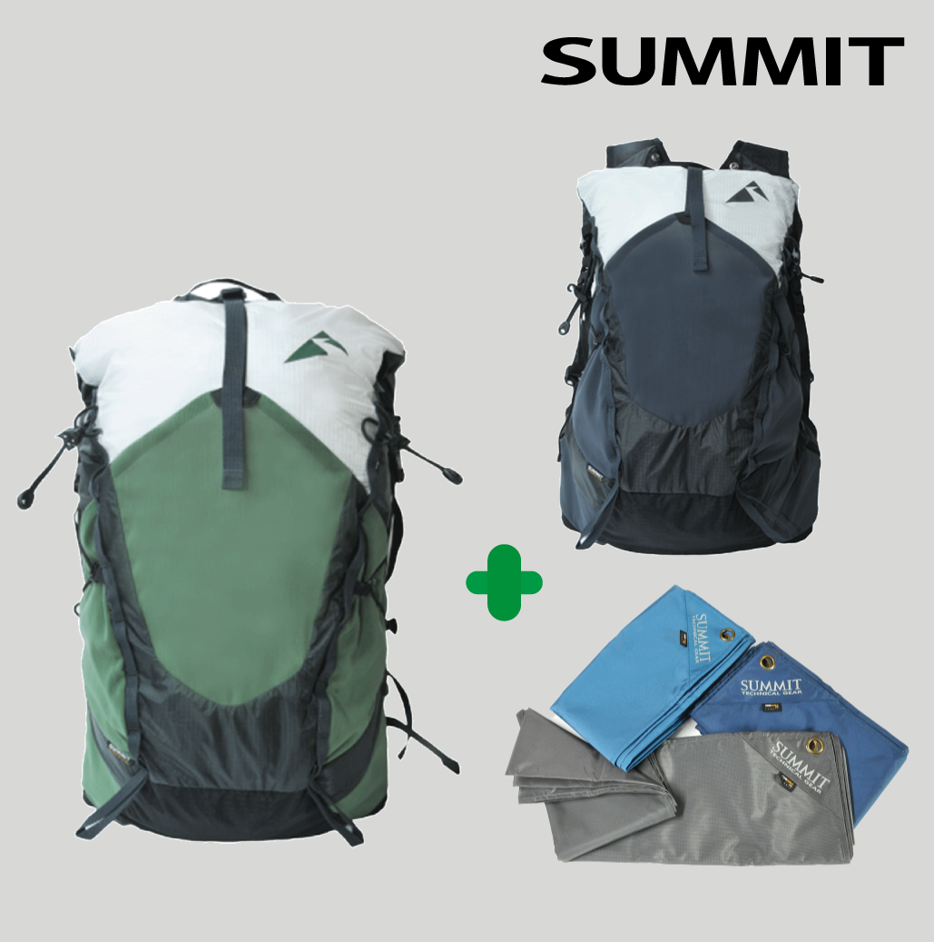 써미트 유레카 20+3 그린/화이트 (EUREKA 20+3) 등산가방 소형 백패킹 트레킹 배낭