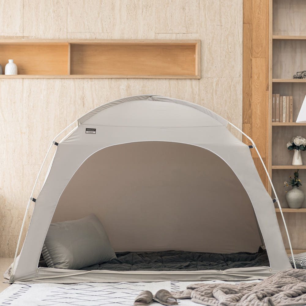 아이보리 난방텐트 인테리어