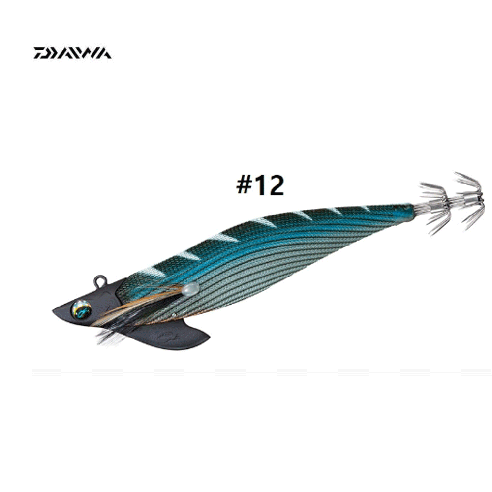 바다루어 다이와 보트2 퍼플퍼플 무늬오징어 팁런 TR 에기 에깅 12, 3호