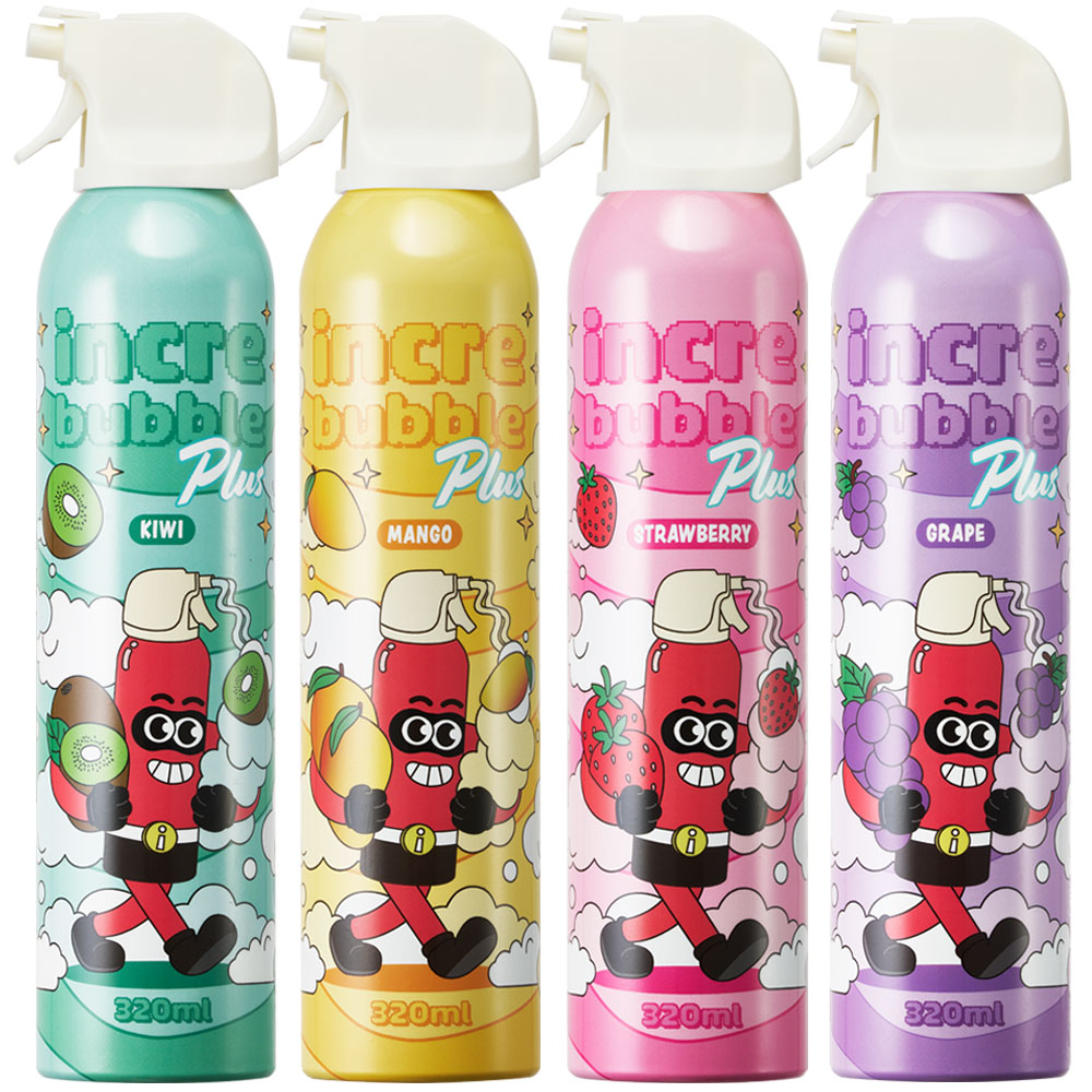 따블리에 인크레버블 플러스 버블클렌저 거품목욕 320ml, 4개