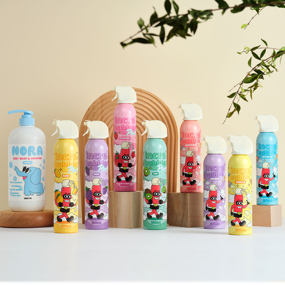 따블리에 인크레버블 플러스 버블클렌저 거품목욕 320ml, 4개 - 상세 이미지 4