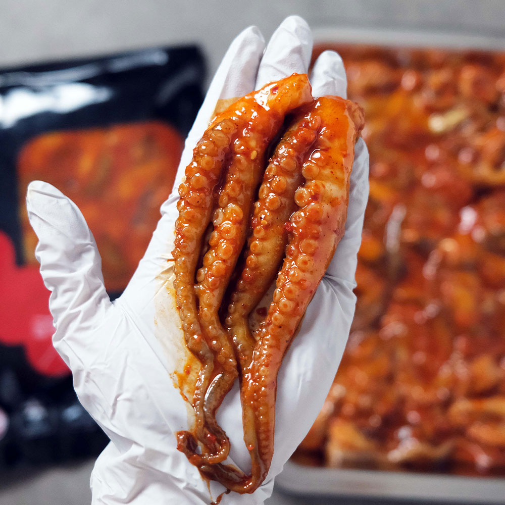 맵싹한 양념 쭈꾸미 볶음 매운맛 맛집 집들이 캠핑 밀키트 간편 술안주 통 쭈꾸미볶음