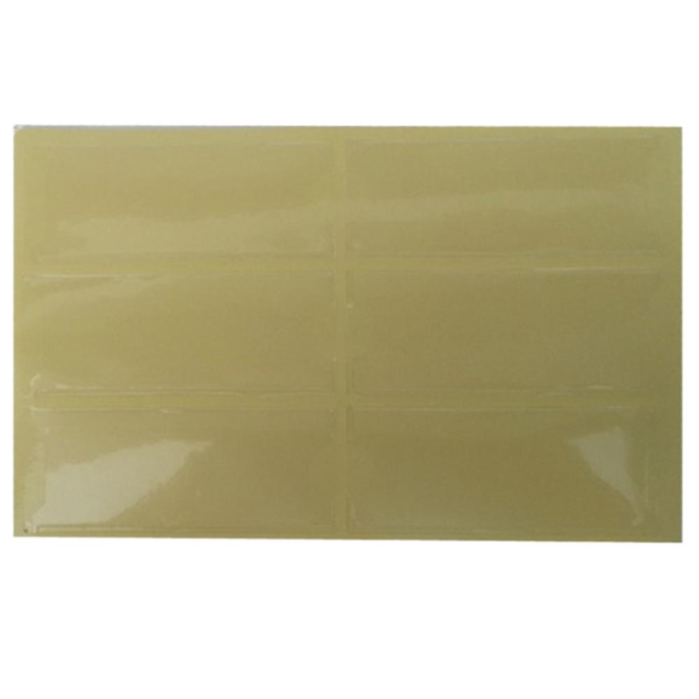 서류정리 바인더 표지 이름 라벨포켓 파일부착용 투명비닐 포켓스티커 70x30mm