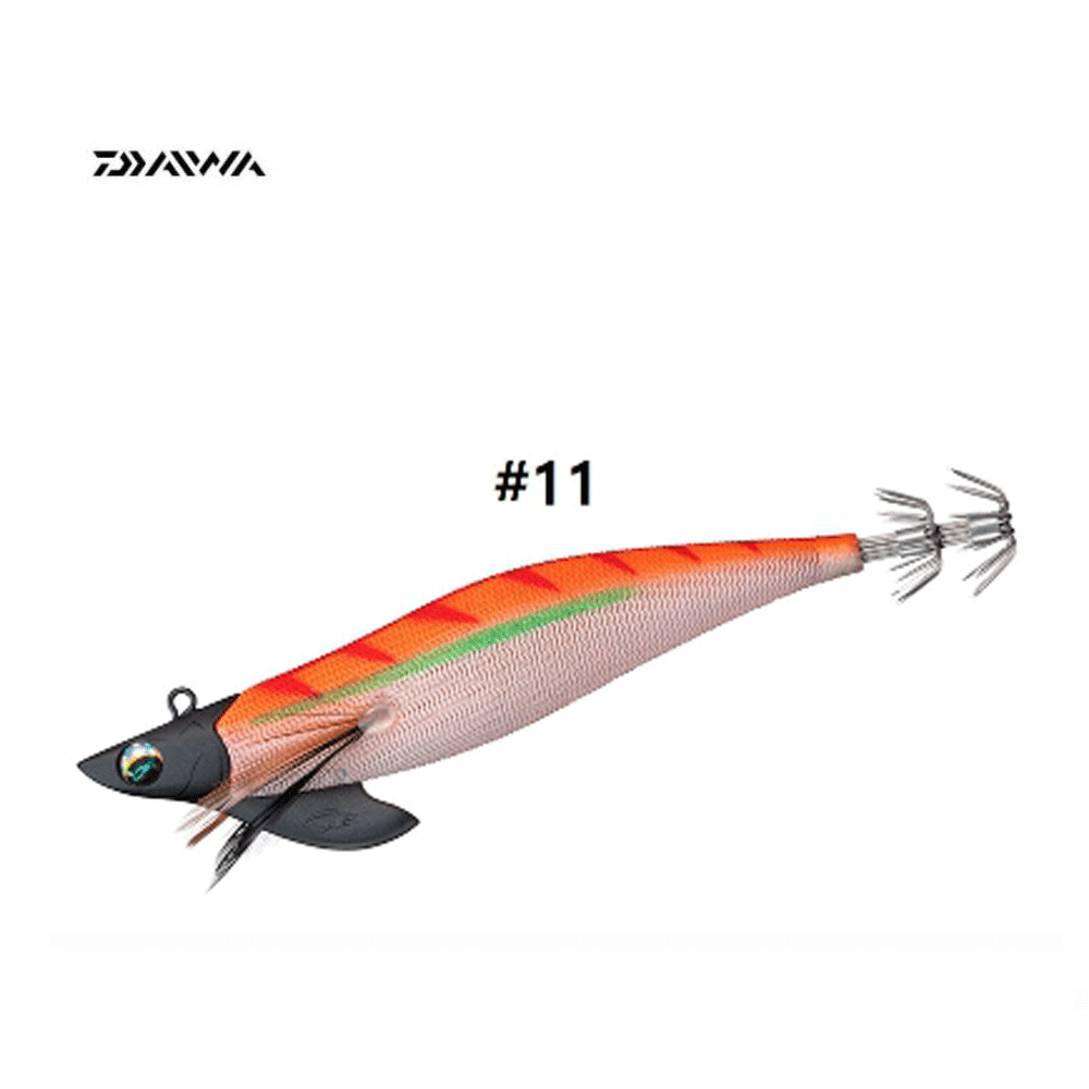 바다루어 다이와 보트2 퍼플퍼플 무늬오징어 팁런 TR 에기 에깅 11, 3호